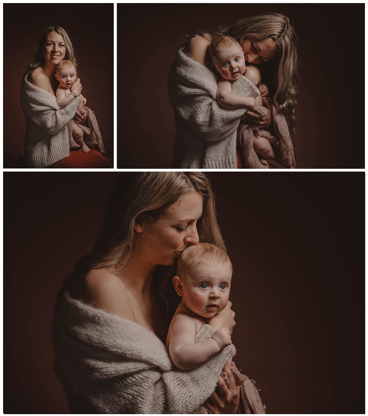 baby fotoshoot 4 maanden met mama moederschap fotoshoot baby fotograaf gelderland zwolle epe heerde apeldoorn